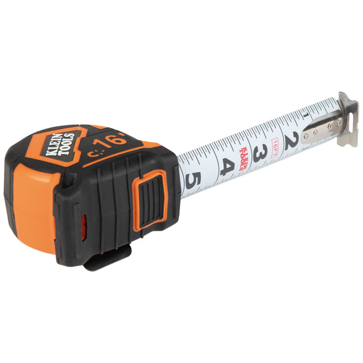 Klein Tools 9216 Tape Measure, 16-Foot Magnetic Double-Hook