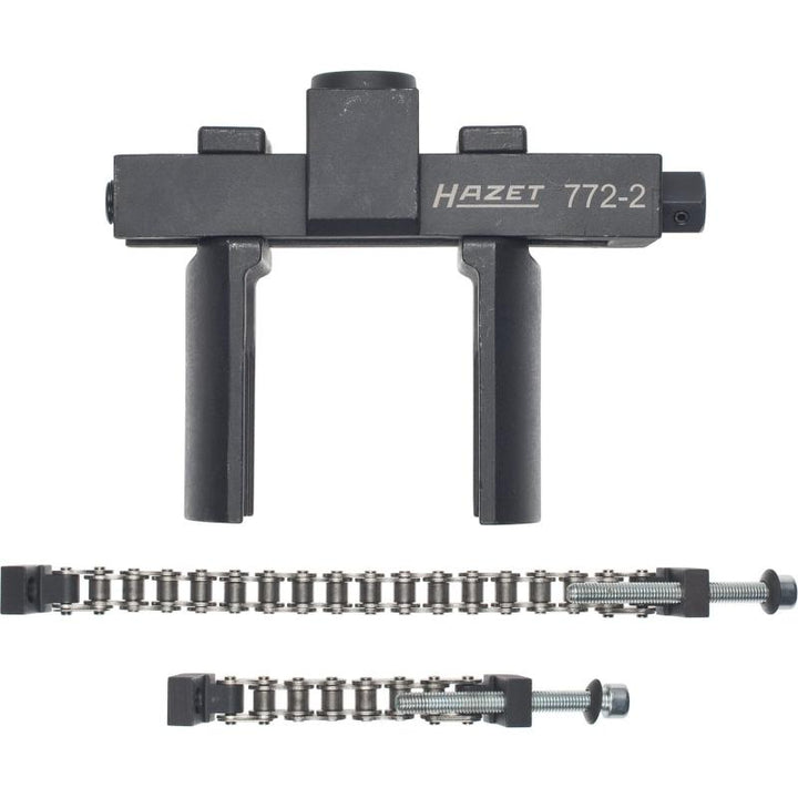 Hazet 772-2/16 Universal Axle and Slotted Nut Wrench Tool Set, 20mm (3/4") Square Drive, 16 Pieces