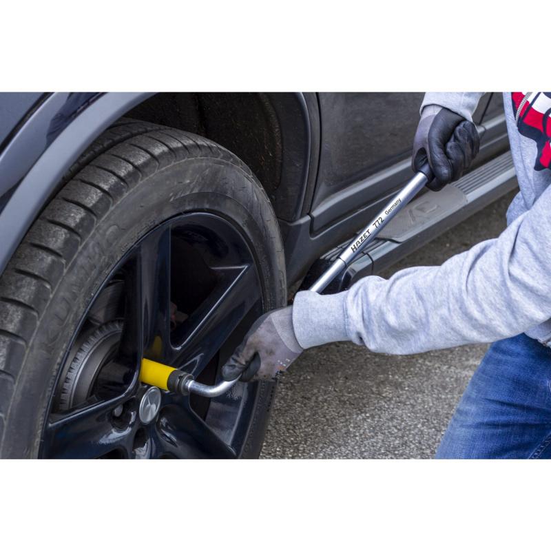 Hazet 772 Telescopic Wheel Nut Wrench, 12.5mm (1/2")