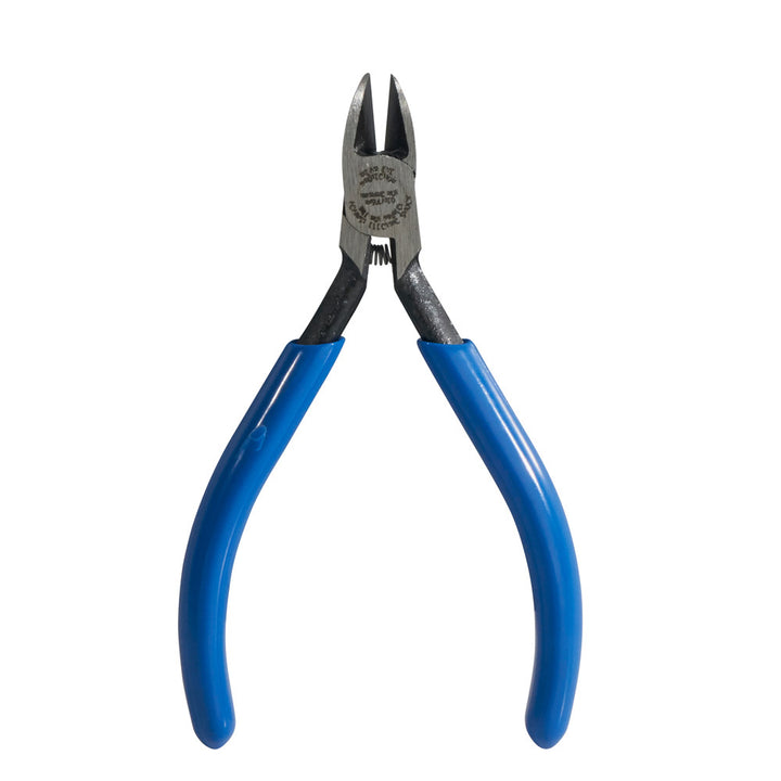 Klein Tools D257-4C Electronics Pliers, Tapered Nose, Narrow Jaw, Spring-Loaded