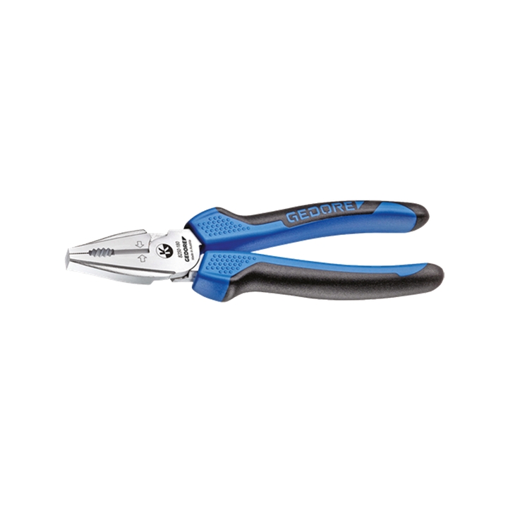 Gedore 6707070 8250-180 JC Power Combination Pliers, 180 mm