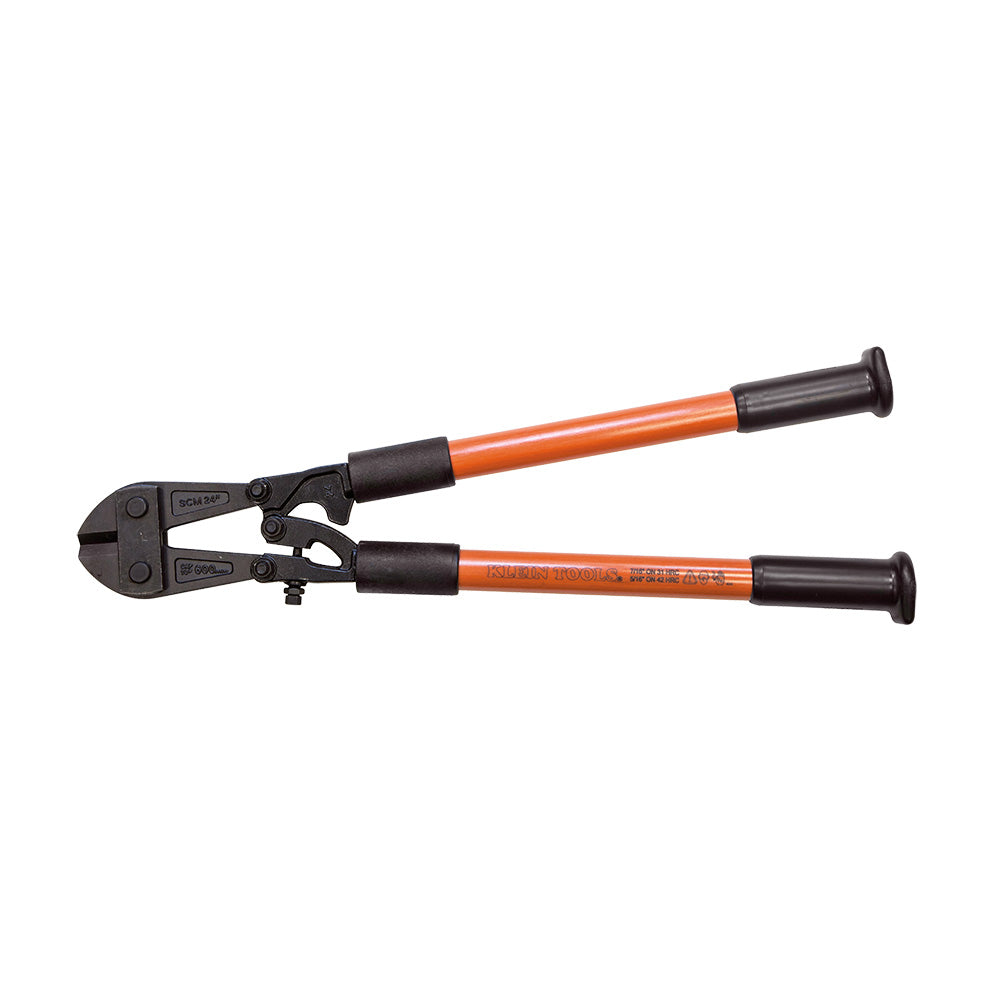 Klein Tools 63124 Fiberglass Handle Bolt Cutter, 24-1/2-Inch