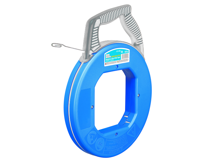 Ideal 31-067 Tuff-Grip 240 ft Fish tape - Blue Stainless steel