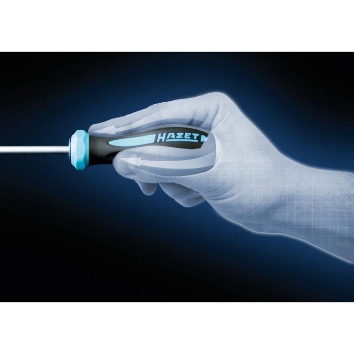 Hazet 802-T40H HEXAnamic Screwdriver, Tamper-Resistant TORX®, T40H