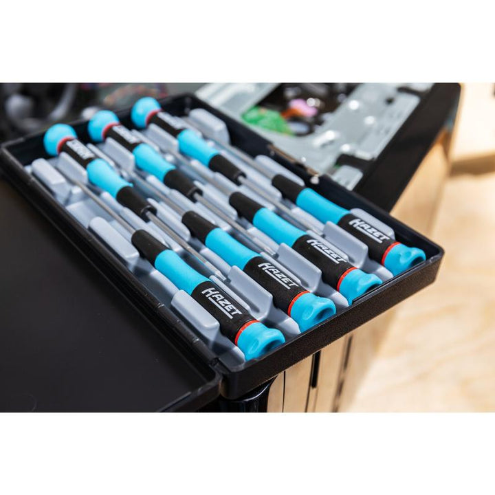 Hazet 808/7 Electronic Screwdriver Set, TORX®, 7 Pieces