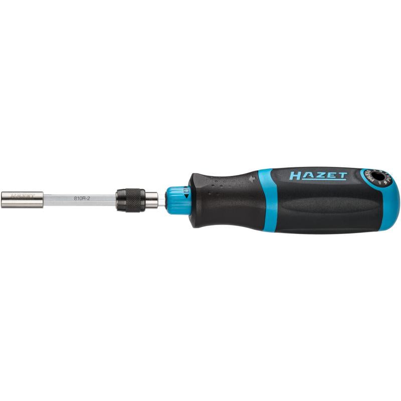 Hazet 810R-3 Ratcheting Bit Screwdriver, 250mm, 13 Pieces