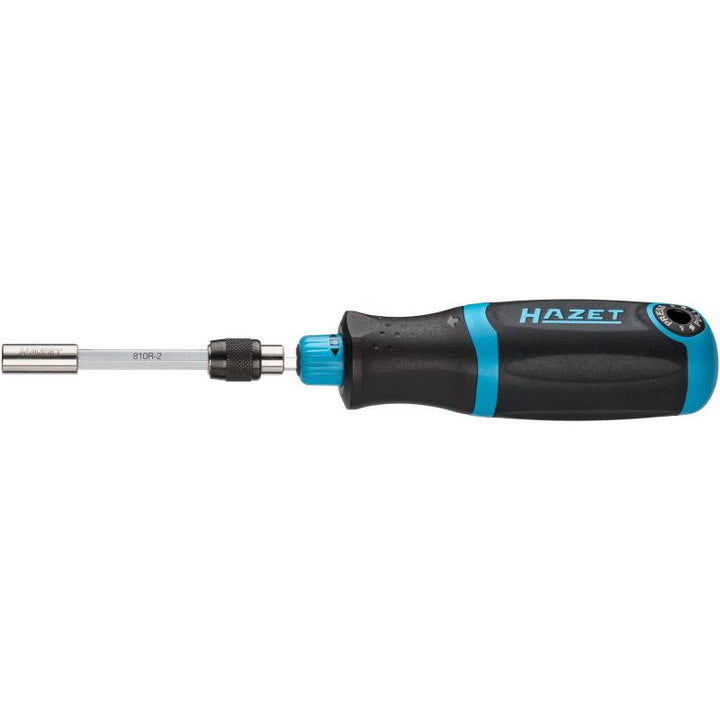 Hazet 810R-3 Ratcheting Bit Screwdriver, 250mm, 13 Pieces