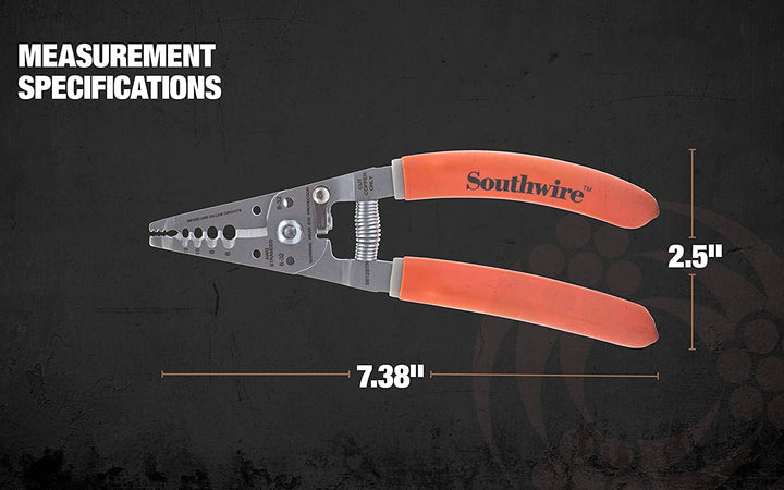 Southwire S612STR Ergonomic Wire Stripper 6-12 AWG
