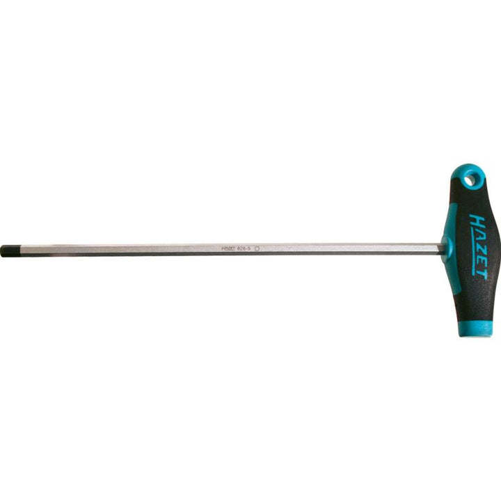 Hazet 828-4 Screwdriver with T-Handle, Hex, 4mm