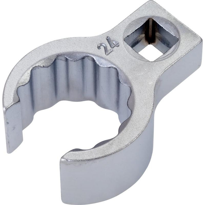 Hazet 848Z-24 Open Box-End Wrench, 12-Point, 24mm