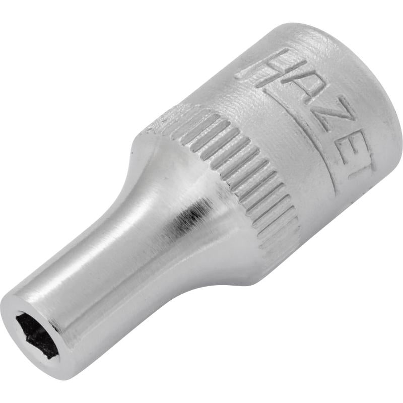 Hazet 850-3 Socket, 6.3mm (1/4") Square Drive, 3mm Hex