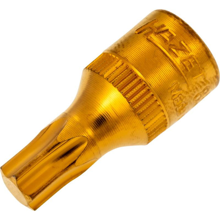 Hazet 8502-T40 Screwdriver Socket, 6.3mm (1/4") Square Drive, TORX® T40