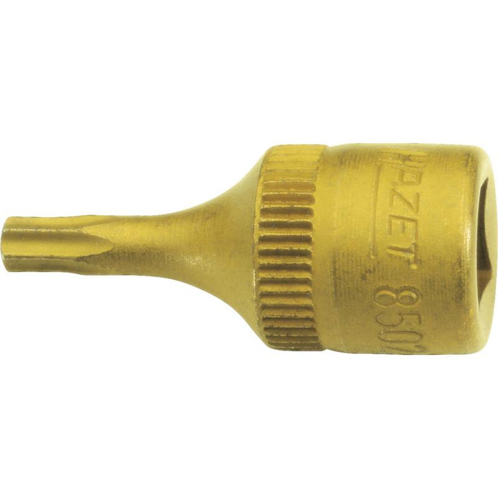 Hazet 8502-T25 Screwdriver Socket, 6.3mm (1/4") Square Drive, TORX® T25