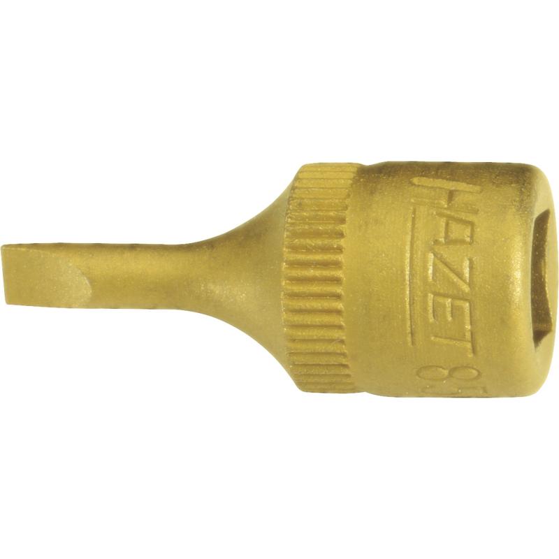Hazet 8503-1X5.5 Screwdriver Socket, 6.3mm (1/4") Square Drive, 1x5.5mm Slotted
