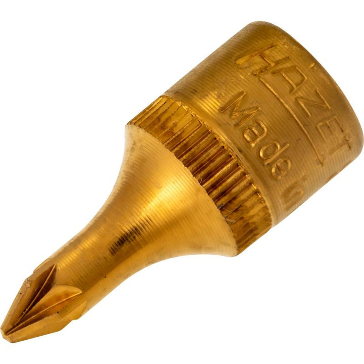 Hazet 8507-PZ1 Screwdriver Socket, 6.3mm (1/4") Square Drive, Pozidriv PZ1