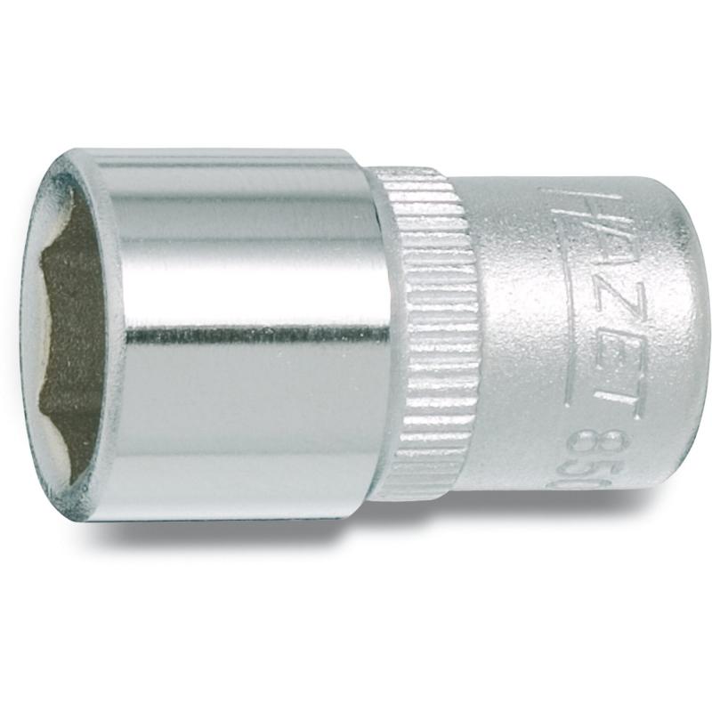 Hazet 850A-11/32 Socket, 6.3mm (1/4") Square Drive, 11/32" Hex
