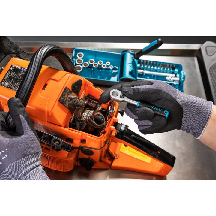 Hazet 856-1HP Socket and Bit Set with Smart Case, 38 Pieces