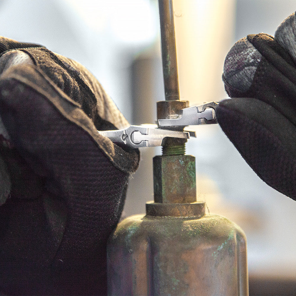 Klein Tools D86932 Slim-Jaw Adjustable Wrench, 4"