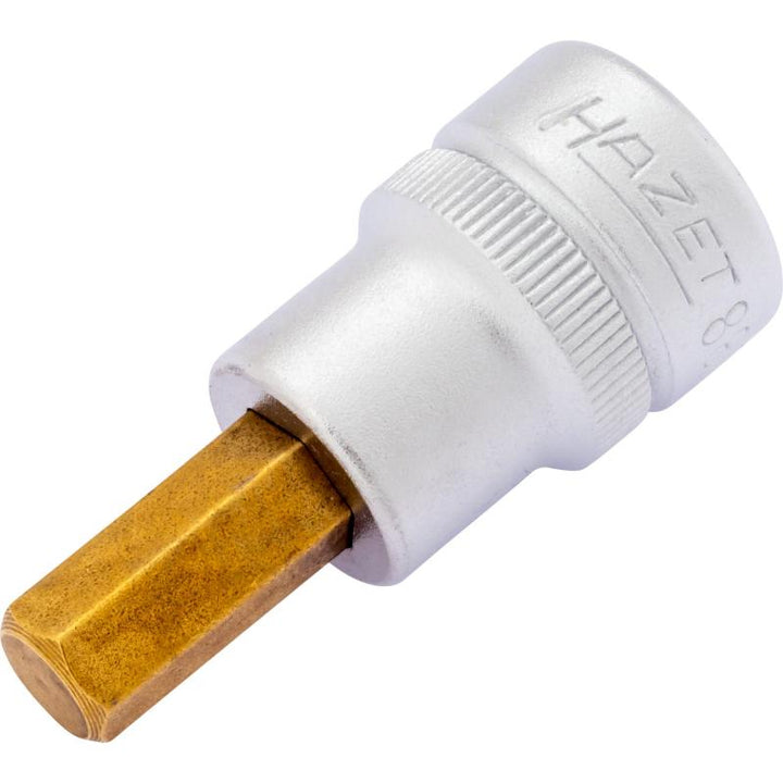Hazet 8801K-8 Screwdriver Socket, 10mm (3/8") Square Drive, 8mm Hex