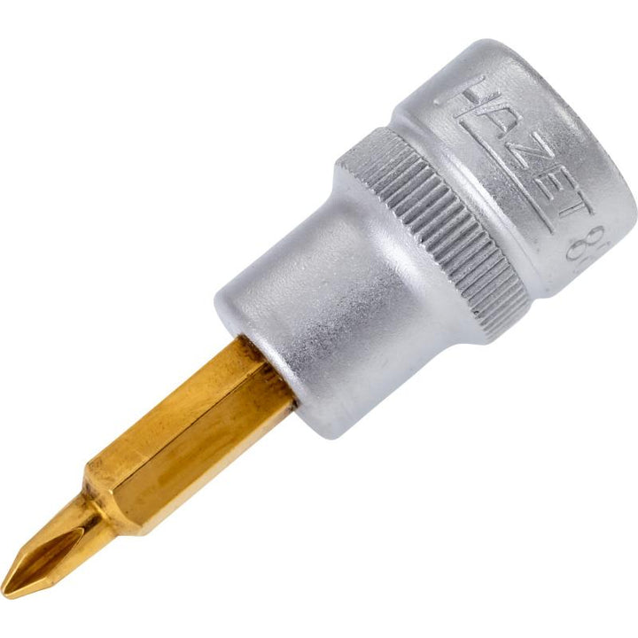 Hazet 8806-PH1 Screwdriver Socket, 10mm (3/8") Square Drive, Phillips PH1