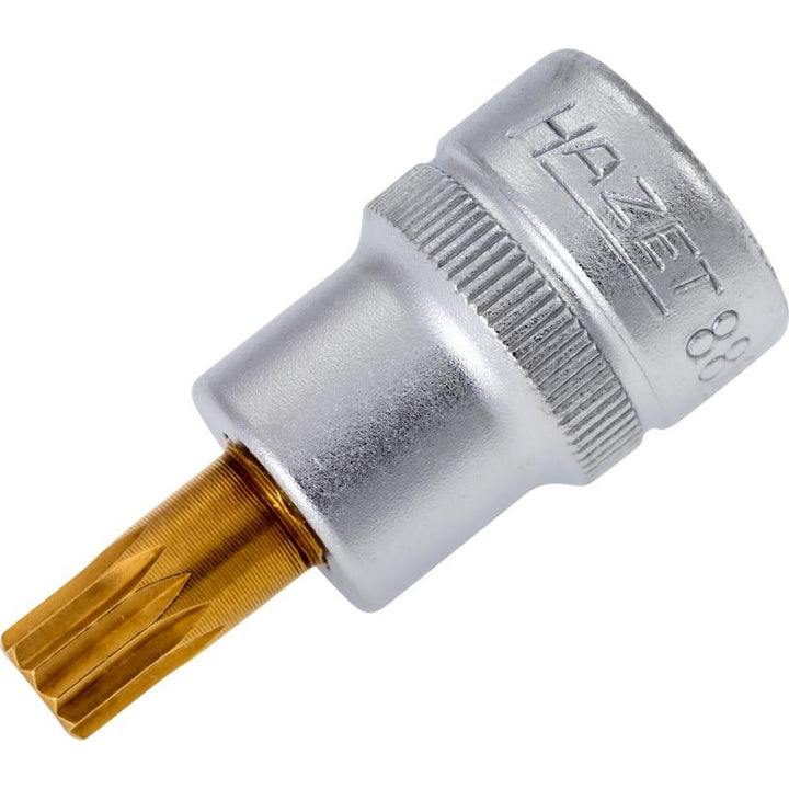 Hazet 8808-8 Screwdriver Socket 10mm (3/8") Square Drive, XZN M8