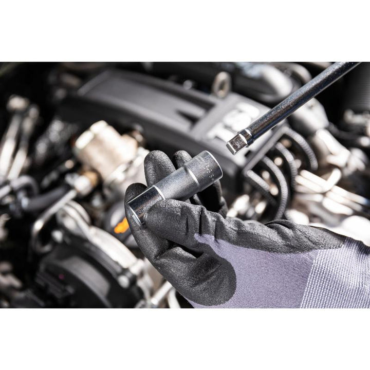 Hazet 880AMGT-1 Spark Plug Socket, 10mm (3/8") Square Drive, 16mm(5/8") Hex