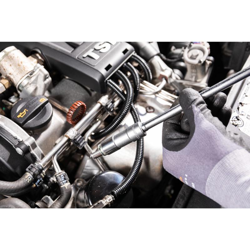 Hazet 880AKF Spark Plug Socket, 10mm (3/8") Square Drive, 16mm(5/8") Hex