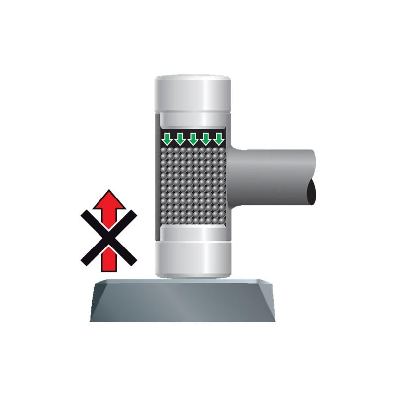 Gedore 8829330 Recoilless hammer 60 mm