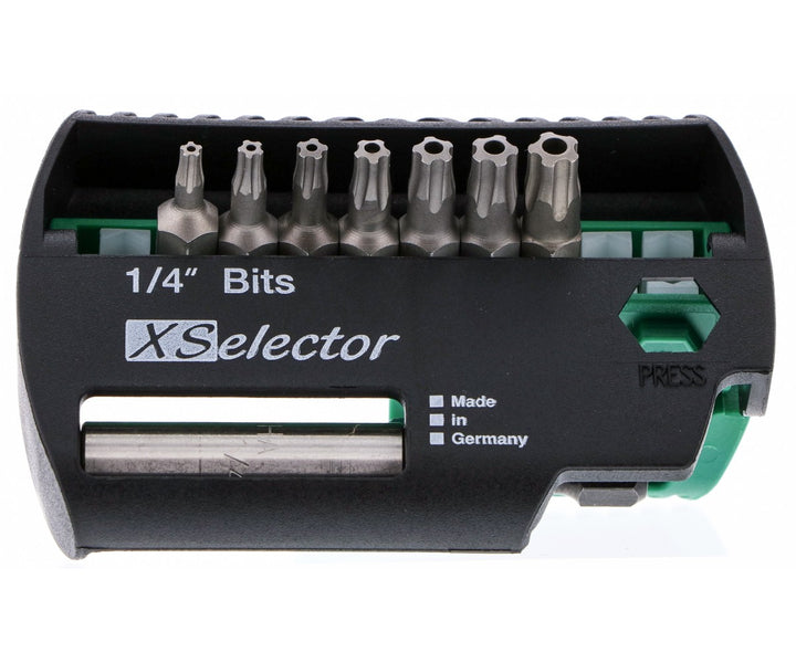 Wiha Tools 79450 8 Piece Security Pentalobe XSelector and Bit Holder Set
