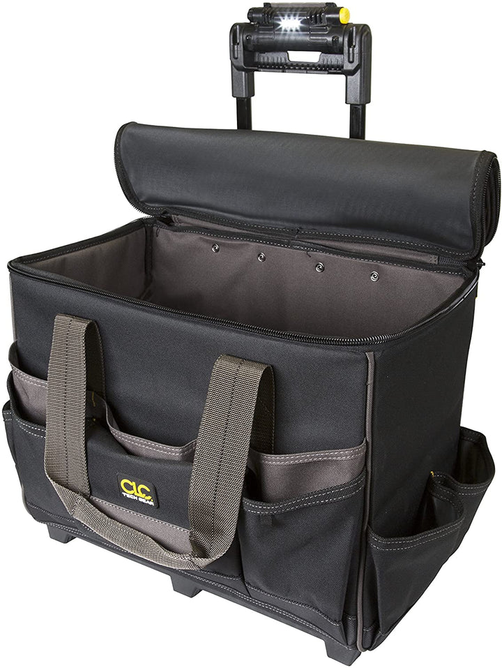 CLC L258 Tech Gear Lighted Handle 17″ Roller Bag