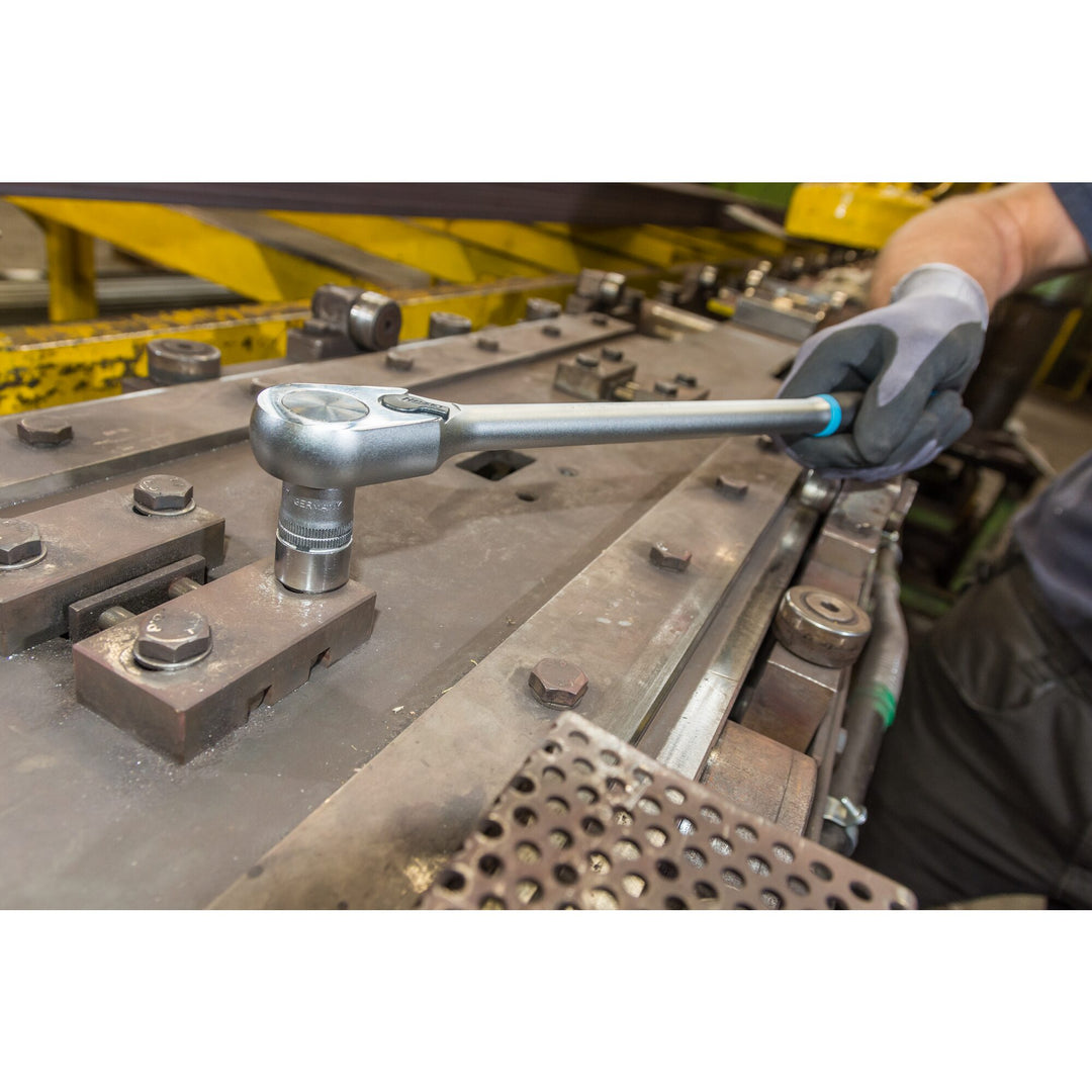 Hazet 916HPL Fine Tooth 1/2" Reversible Ratchet, Long