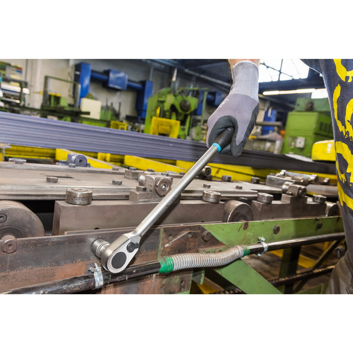 Hazet 916HPL Fine Tooth 1/2" Reversible Ratchet, Long