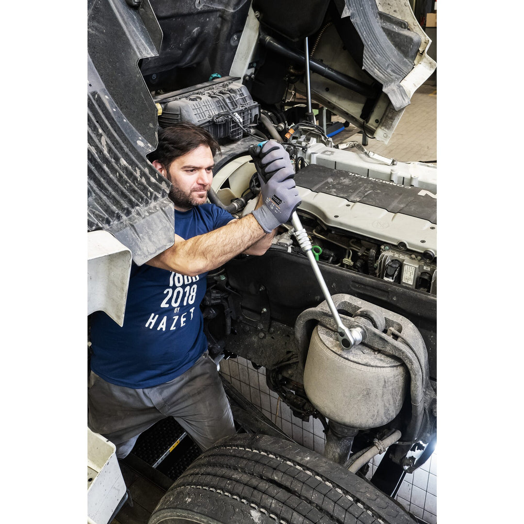 Hazet 916HPLG HiPer fine-tooth reversible ratchet ∙ extendable