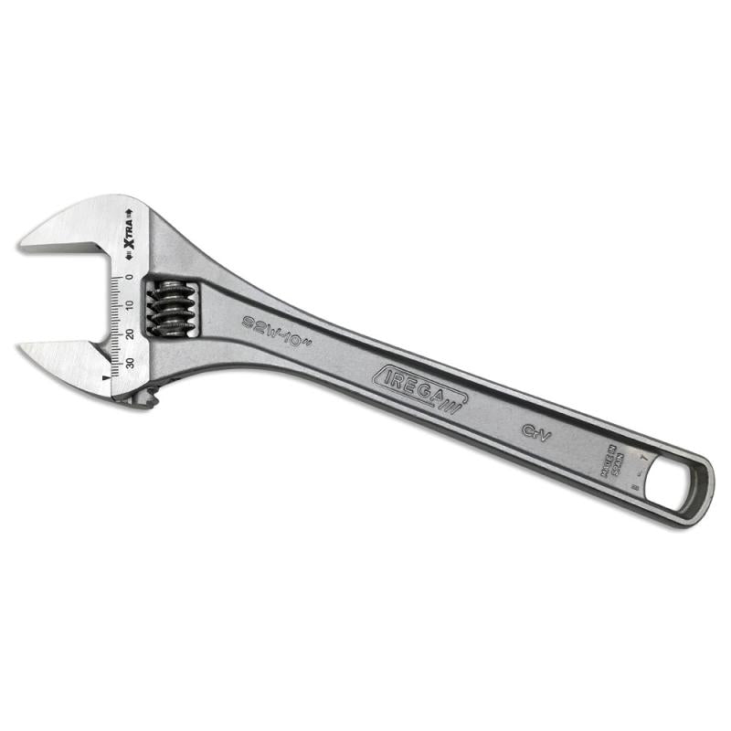 Irega 92W10 Spanner  Xtra Wide Opening Adjustable Wrench 10 Inch