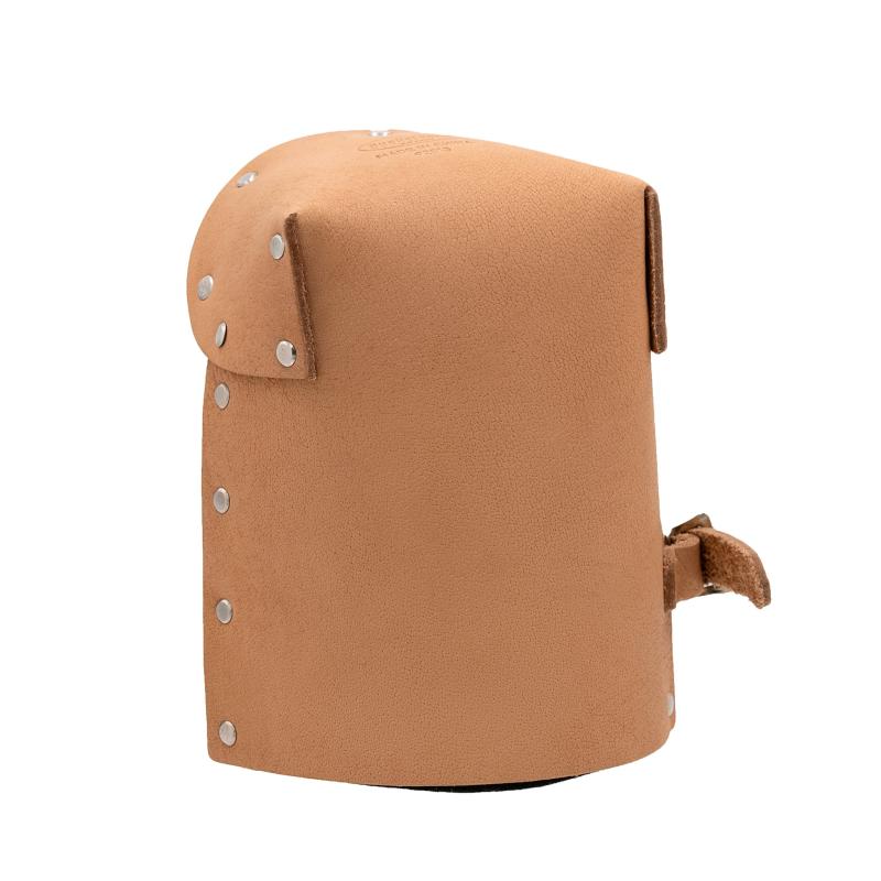 Bucket Boss 92013 Pro Leather Knee Pads, Tan|Brown