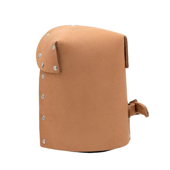 Bucket Boss 92013 Pro Leather Knee Pads, Tan|Brown