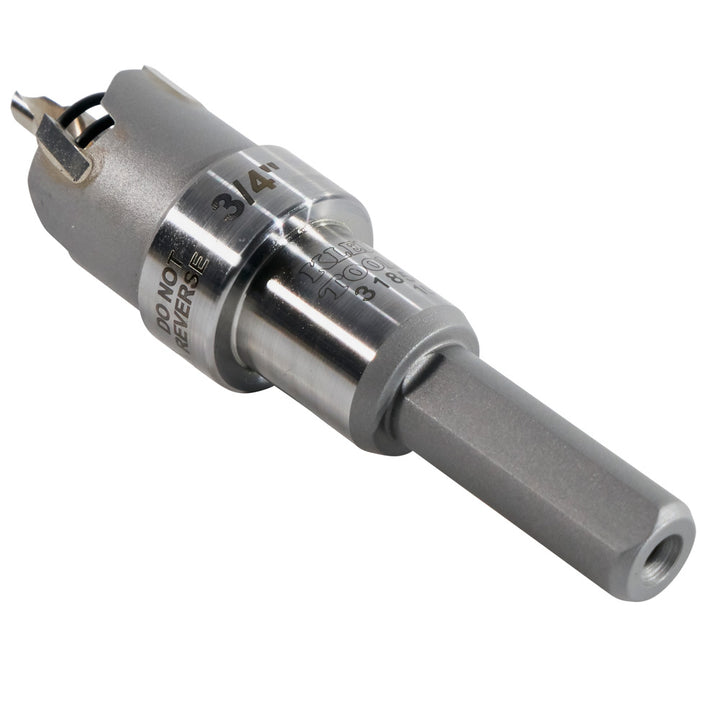 Klein Tools 31850 3/4-Inch Carbide Hole Cutter, to 3/16-Inch Sheets