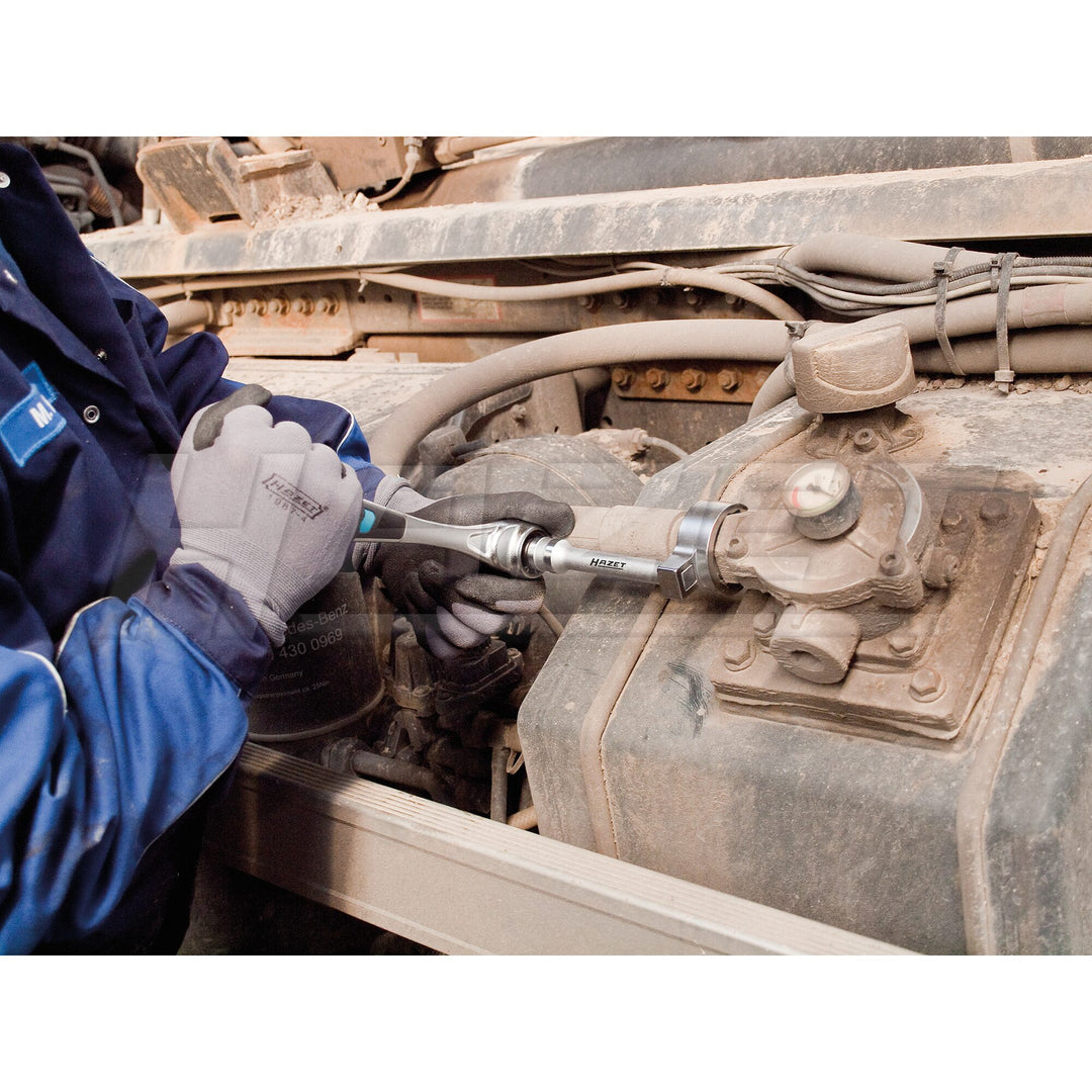 Hazet 848Z-32 12-Point Hollow 12.5mm (1/2") 32 Open Box-End Wrench