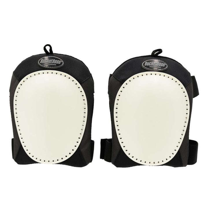 Bucket Boss 94100 Hard Shell Knee Pad, Plastic Cap, 2 -Strap