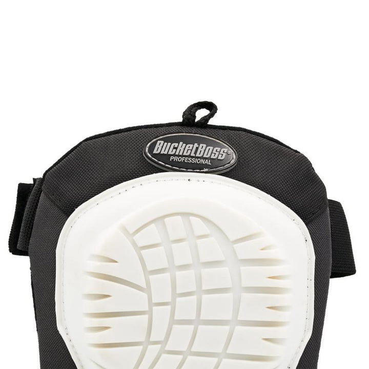 Bucket Boss 94200 Knee Pad, Soft Rubber Cap, Foam Pad, 2 -Strap, Straps with Hook and Loop Closure