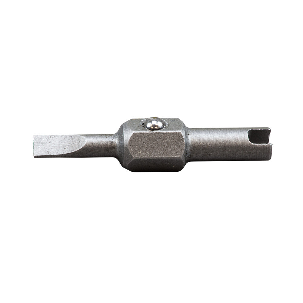Klein Tools 13231 Replacement Bits, 1/8-Inch Slotted and Schrader®