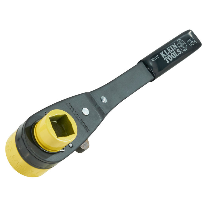 Klein Tools KT151T Lineman's Ratcheting Wrench