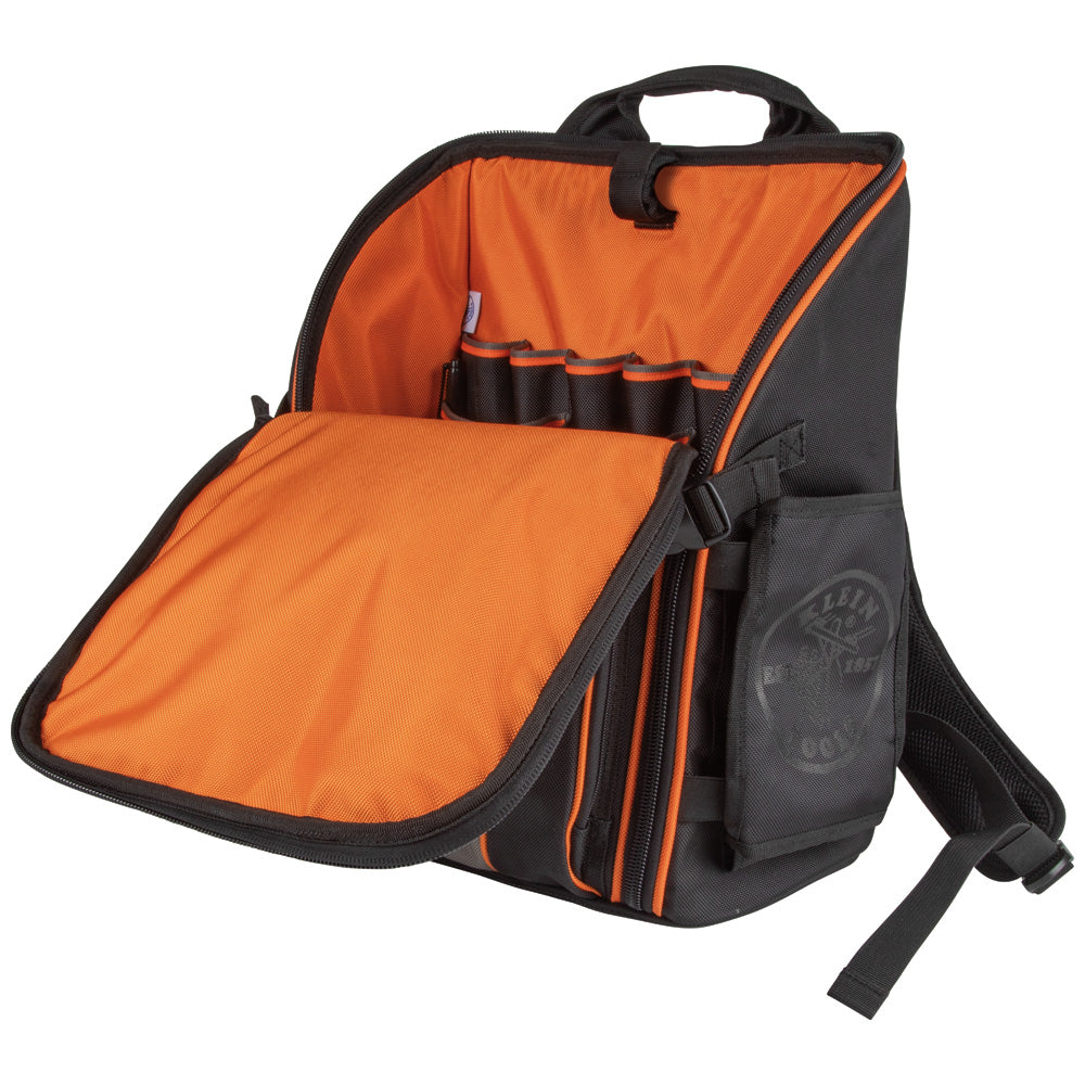 Klein Tools 55482 Tradesman Pro Tool Station Backpack, 21 Pockets