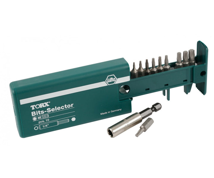 Wiha Tools 79242 11 Piece Torx Bit Selector Set - T5-T30