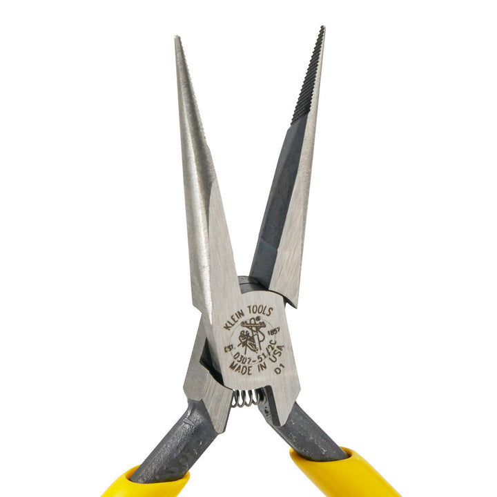 Klein Tools D307-51/2C Long-Nose Pliers, Slim, 1/32" Point Diameter, 5"