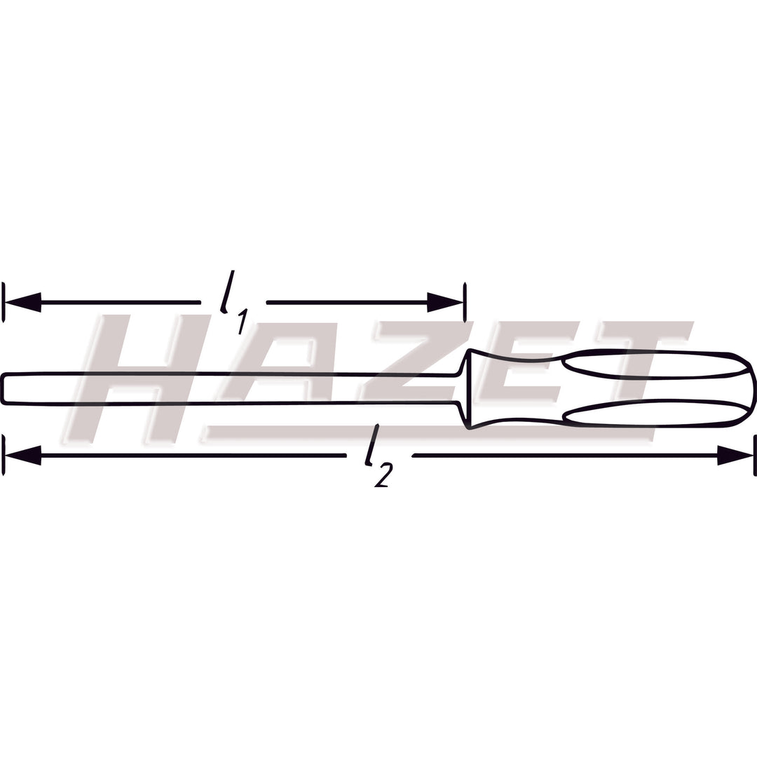 Hazet 803LG-T20 TORX® T20 343mm Trinamic Screwdriver