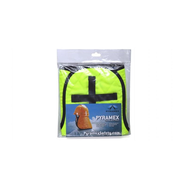 Pyramex CNS130 Cooling Hard Hat Pad and Neck Shade - Hi Vis Lime