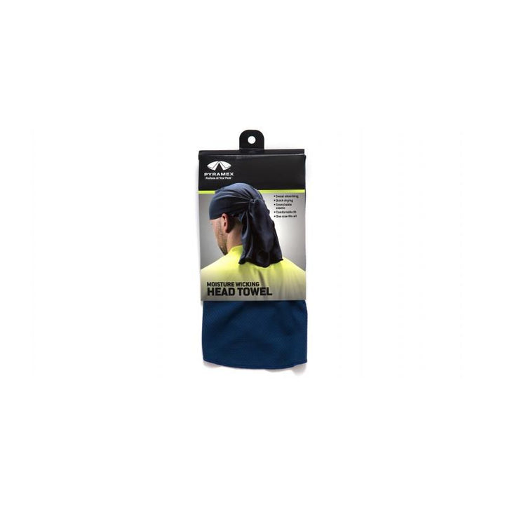 Pyramex CSKT260 Head towel with ties - Blue
