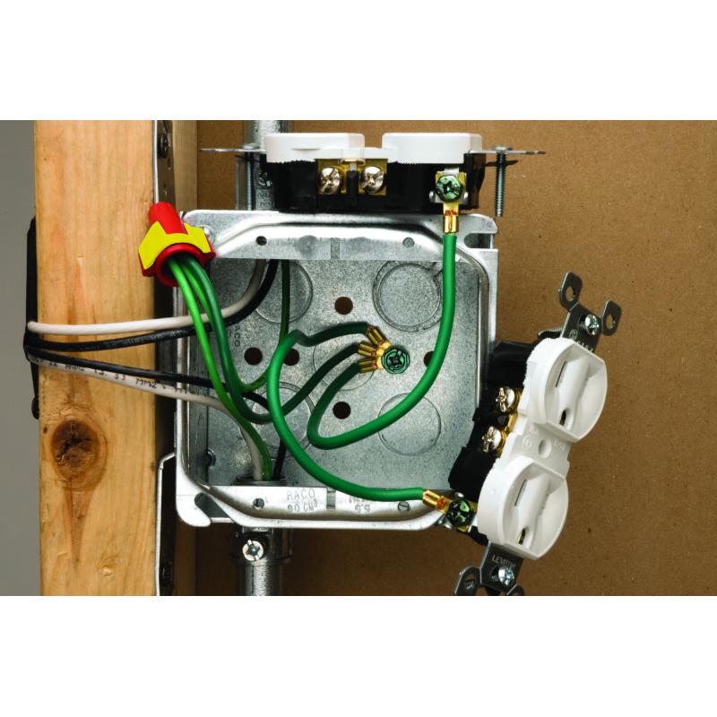 Ideal 30-3288 Combo Grounding Tail, 2-Wire Stranded, 50/Bag