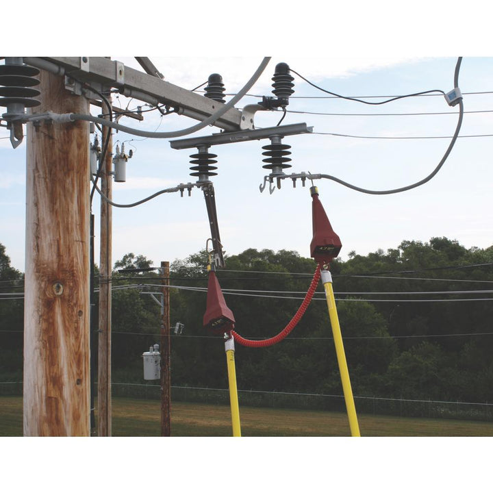 Greenlee DDVM-40/K01 Double Vision® Dual Display Voltmeter/Phasing Set 5V-40kV, OH Kit 1